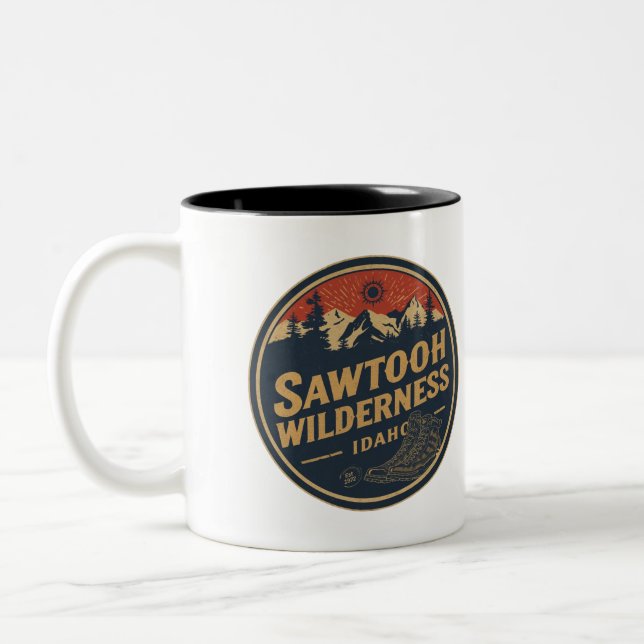 De Café Em Dois Tons Caneca (Esquerda)