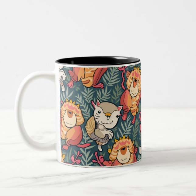 De Café Em Dois Tons Caneca (Esquerda)
