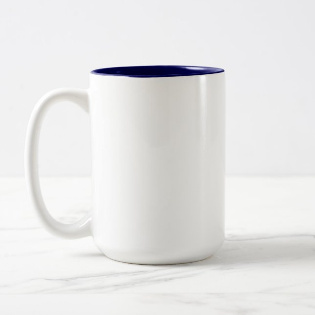 De Café Em Dois Tons Caneca (Esquerda)