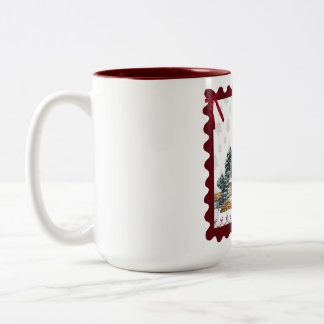 De Café Em Dois Tons Caneca