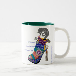 De Café Em Dois Tons Caneca