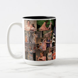 De Café Em Dois Tons Caneca 1