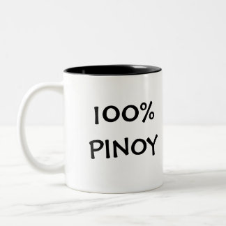 DE CAFÉ EM DOIS TONS CANECA 100%PINOY