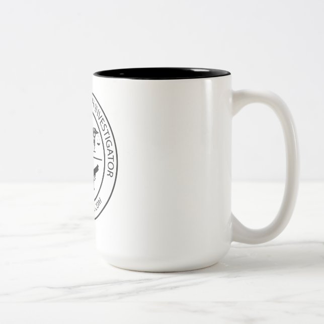 De Café Em Dois Tons caneca 15z (Direita)