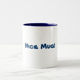 De Café Em Dois Tons Caneca agradável!