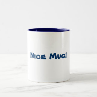 De Café Em Dois Tons Caneca agradável!