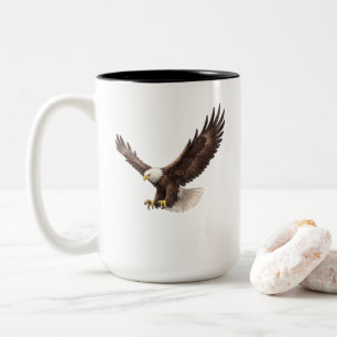 De Café Em Dois Tons Caneca Águia Majestosa – Design Inspirado na Liber
