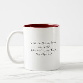 De Café Em Dois Tons Caneca alaranjada do gato malhado com verso