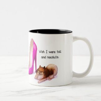 De Café Em Dois Tons Caneca alta e resoluto