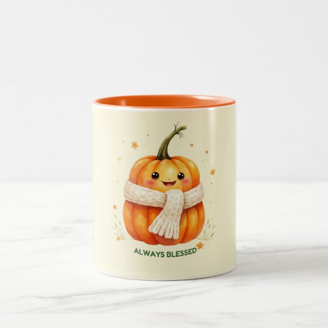 De Café Em Dois Tons Caneca "Always Blessed" (Centro)