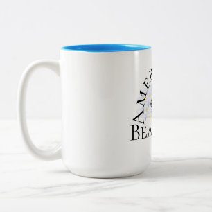 De Café Em Dois Tons Caneca : América A Beleza