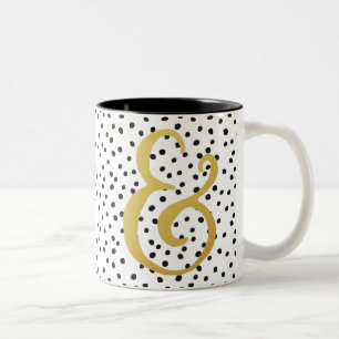 De Café Em Dois Tons Caneca Ampersand & Dalmatian 330ml