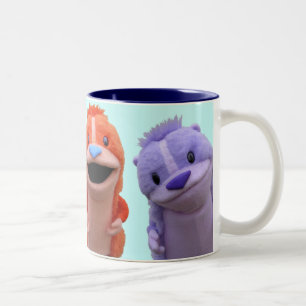 De Café Em Dois Tons Caneca animal bonito super