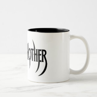 De Café Em Dois Tons Caneca animal do logotipo da mãe