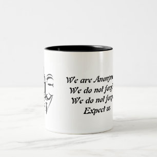 De Café Em Dois Tons Caneca anónima