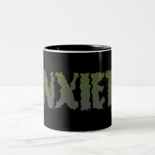 De Café Em Dois Tons Caneca Anxiety Ver 1