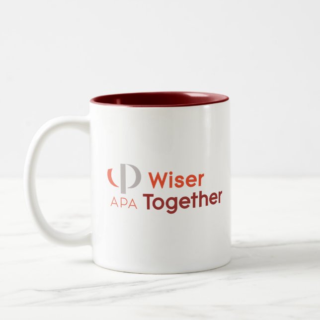 De Café Em Dois Tons Caneca APA (Esquerda)