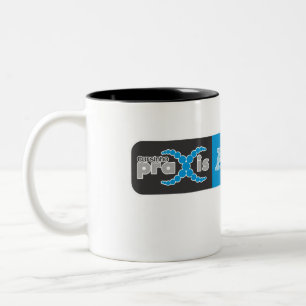 De Café Em Dois Tons Caneca Aprovados Praxis Oficial