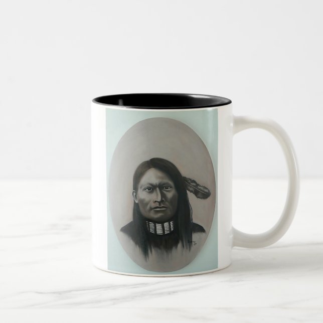 De Café Em Dois Tons caneca armada da pantera do vermelho (Direita)