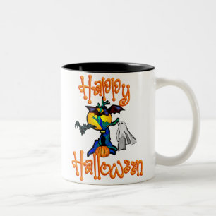 De Café Em Dois Tons Caneca assombrada da árvore