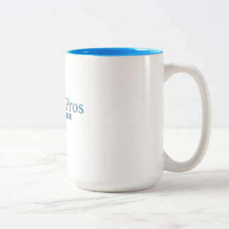 De Café Em Dois Tons Caneca Azul