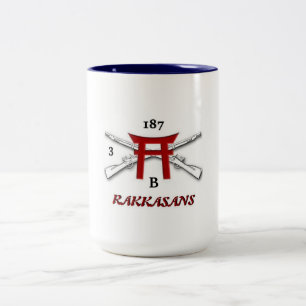 De Café Em Dois Tons Caneca B Empresa 187th Rakkasans