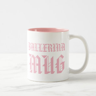 De Café Em Dois Tons Caneca Bailarina   Caneca Infantil Menina Dançarin