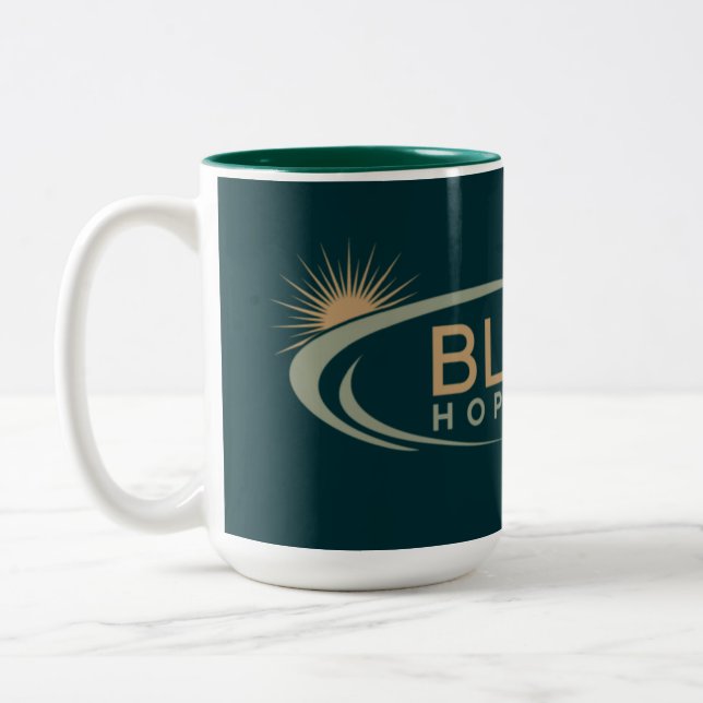 De Café Em Dois Tons Caneca BHF (Esquerda)