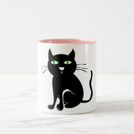 De Café Em Dois Tons Caneca BlackCat