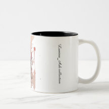 Caneca Blush Bloom _ Rosa
