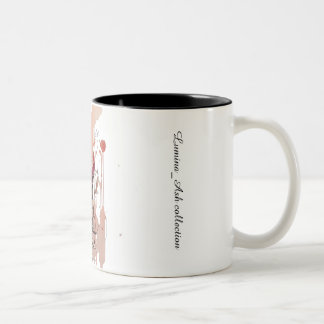 De Café Em Dois Tons Caneca Blush Bloom _ Rosa