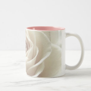 De Café Em Dois Tons caneca bonito do rosa branco