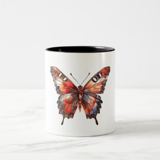 De Café Em Dois Tons Caneca Borboleta Fullcolor 2