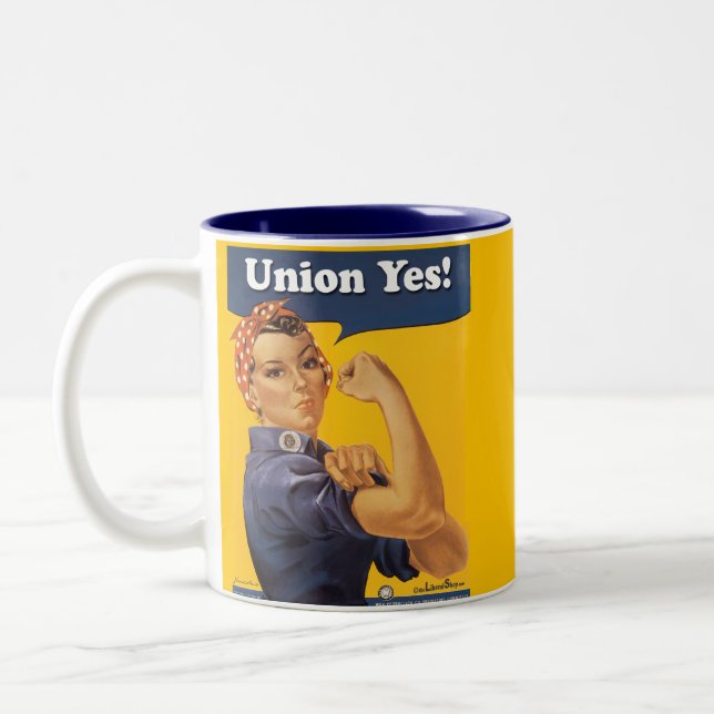 De Café Em Dois Tons Caneca branca clássica (Esquerda)