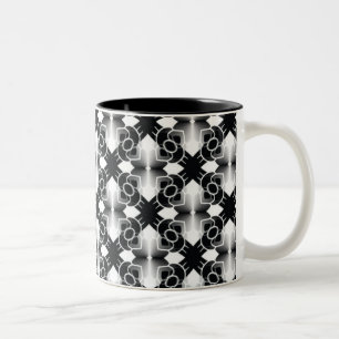 De Café Em Dois Tons Caneca brilhante da extravagância