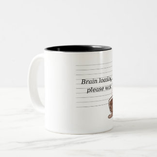 De Café Em Dois Tons Caneca Caffeine & Chaos