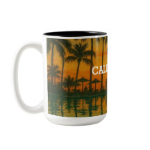 Caneca California Sunset – Vibrações da Praia Trop