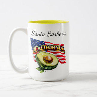 De Café Em Dois Tons Caneca California Two-Tone