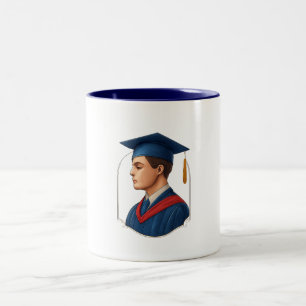 De Café Em Dois Tons Caneca - Cara da Formatura