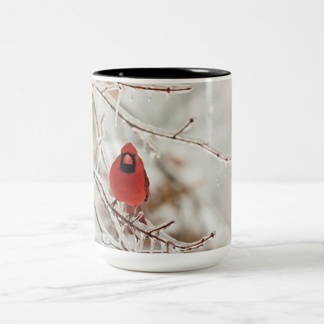 De Café Em Dois Tons Caneca cardinal (Centro)
