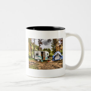 De Café Em Dois Tons Caneca cardinal do reboque