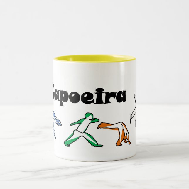 De Café Em Dois Tons caneca chai chá capoeira machax (Centro)