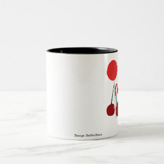 De Café Em Dois Tons Caneca Cherry Pop