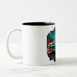 De Café Em Dois Tons Caneca Chevy Urban Explosion Vintage