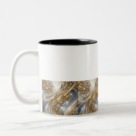 De Café Em Dois Tons Caneca Clássica, 325 ml