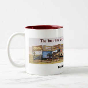 De Café Em Dois Tons Caneca Coleção Completa da Saga Into the West