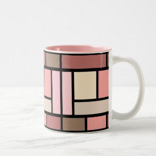 De Café Em Dois Tons Caneca Color Block 02