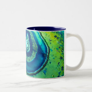 De Café Em Dois Tons Caneca colorida #1 do cosmos