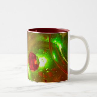 De Café Em Dois Tons Caneca colorida #2 do cosmos