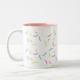 De Café Em Dois Tons Caneca colorida do chicote